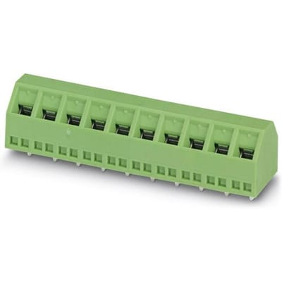 Phoenix Contact 1869295 Klemschroefblok 1.50 mm² Aantal polen 10 Groen 100 stuk(s)