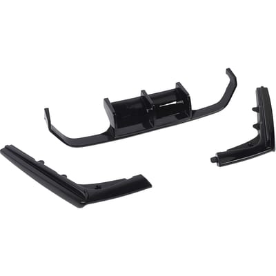 Lèvre de Pare-chocs Arrière Diffuseur Noir Brillant Look Sportif Lèvre Arrière Kit Carrosserie Diffuseur Spoiler pour F80 M3 F82 M4 F83 black