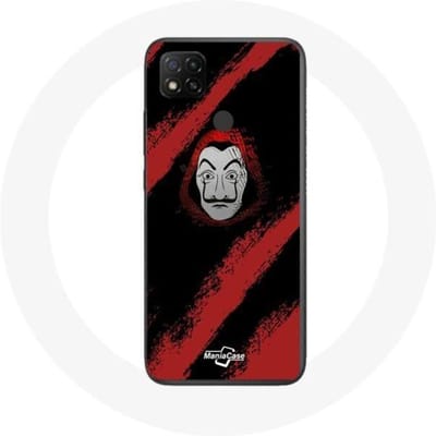 Xiaomi Redmi 9C hoesje La casa de papel maskerschilderij
