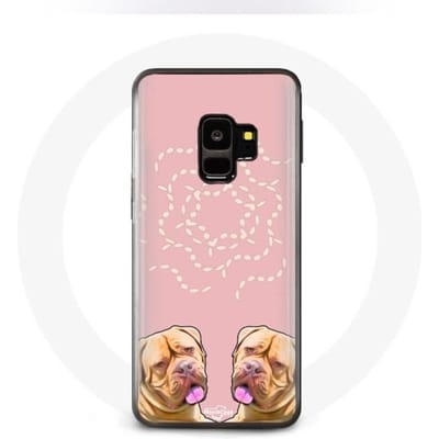 Hoesje voor Samsung Galaxy S9 Dogue de Bordeaux symmetrische foto