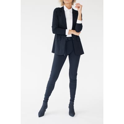 Studio Anneloes Leek Trousers Dark Blue Größe: XXS | Stoffhosen Outlet | Damen | Blau