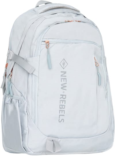 New Rebels Vince Baldwin Lichtgrijs 33L Rugtas Waterafstotend Laptop 15.6