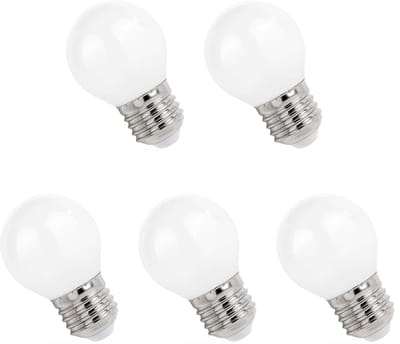 Spectrum LED Lamp E27 4W 230V - 400 Lumen - 2700K Warm wit - Gezellig licht - Energiezuinig - 5 stuks