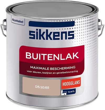 Sikkens - Buitenlak Hoogglans - D5.10.65 - Mengverf - 2,5 L