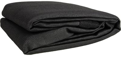 Balkondoek 90 cm hoog x 500 cm Carbon Black