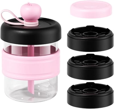 IJsblokjesbak - IJsdispenser - Dranken Koelen - Lekvrije Innovatie - 16 x 16 x 12 cm - Roze