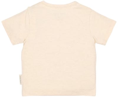 Little Dutch T-shirt Korte Mouw - Maat 56 - Zand Melange