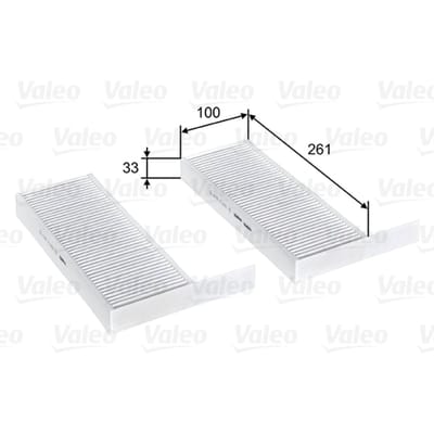 Cabinefilter VALEO ESSENTIAL VALEO 715808