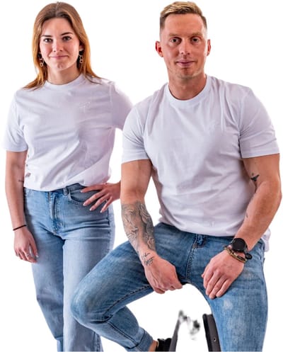 Proma Sports - Everyday Shirt - White - XXS - Unisex - Regular Fit - Fitness - Teamsports - Esports - Loungewear