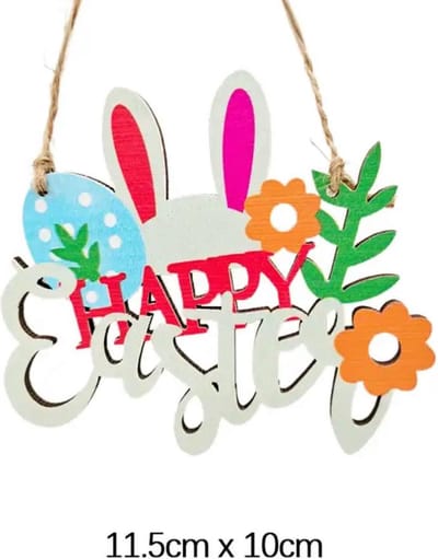 Akyol - Pasen decoratie - Pasen Versiering - hangers pasen - happy easter - paas hangers - Paasversiering – Pasen - feestdagen - decoratie Pasen - Pasen decoratie