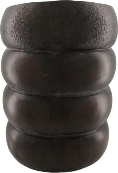 DKNC - Bijzettafel Jakarta - Magnesium - 38x38x48 cm - Bruin