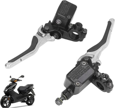 Motorfiets Remhendel Set van Aluminium Legering voor YQ50 Aerox 1997-2013 met Oliekan en Ergonomisch Ontwerp