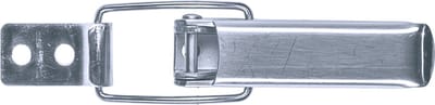 GOEBEL® - 100 x Spansluitingen Staal verzinkt 802 – incl. Tegenhaak – Blindklinknagelgat 3,35 mm - 5543080201- Kistsluiting – Spansluiting - Premium kwaliteit - Inclusief Tegenstuk