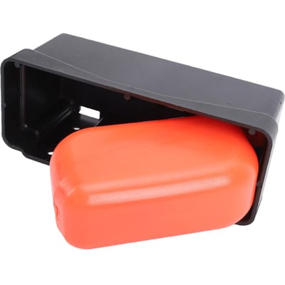 Robinet à flotteur pour réservoir d'eau, contrôle de niveau pour étang, ferme, bétail, bovins, chèvre, cheval, piscine orange