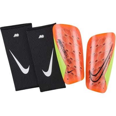 NIKE - mercurial lite soccer shin gua - Scheenbeschermer heren - Oranje