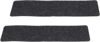 Zelfklevende Trapmatten - Antislip Tapijten - Veiligheid Verhogend - Eenvoudige Installatie - 75 x 20 cm - Zwart
