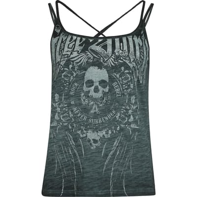 Rock Rebel by EMP - Rock Top - Free Spirit - S tot XXL - voor Vrouwen - turquoise