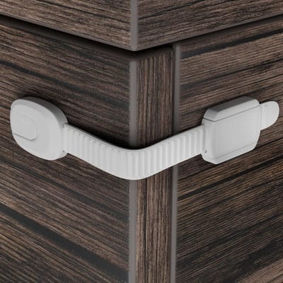 12 stuks Hoffenbach Kinderbeveiliging voor kast en laden - plakken - baby - kind - zonder boren stopcontact beveiliging