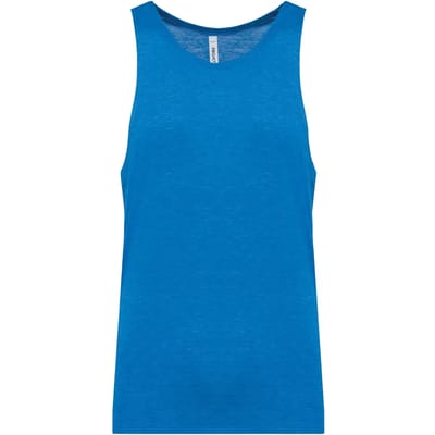 Triblend herentanktop sportshirt 'Proact' Royal Blue - L