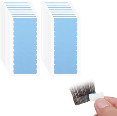 Plakband voor haarverlengingen, plakband voor haarverlengingen, blauw