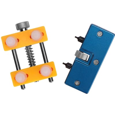 Horloge Opener Fixatie Deksel Achterkant Kast Verwijderaar Batterij Vervanging Horloge Reparatie Gereedschap orange