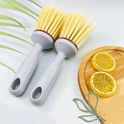 2 stuks Pot Borstel | Pot Scrubber Kookgerei Borstel Rand Hoeken Cleaner Veelzijdige Huishoudelijke Accessoires voor Vrienden Liefhebbers Collega's