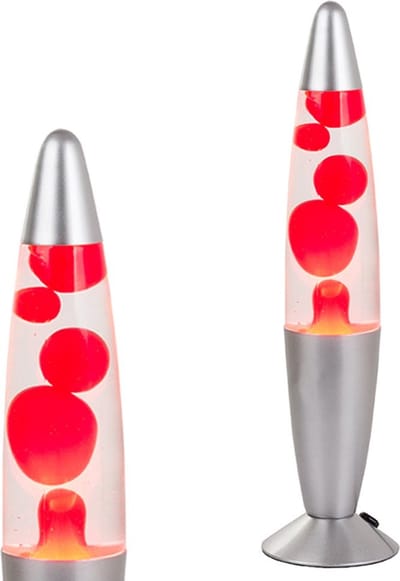 VERK GROUP Lavalamp - Bedlamp - lava - wax - Rood - motion-lamp