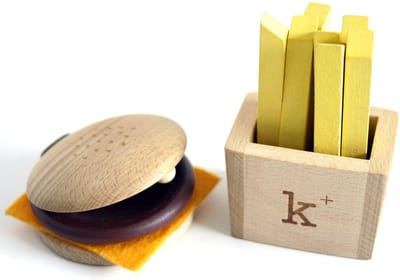 muzikale Hamburger set merk Kiko FSC certificatie