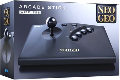 SNK Corporation NEOGEO AES+ Arcade Stick (Black) - Wired Arcade stick - NEOGEO AES+