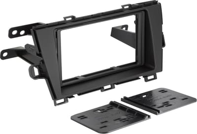 2-DIN Paneel geschikt voor Toyota Prius III ZVW30/ZVW35 (XW3) Prius+ (XW3/XW4) Kleur: Zwart (METRA)