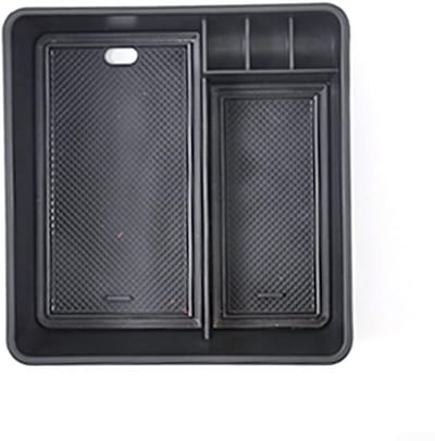 Dailygoods- Opbergoplossing voor Range Rover L460 2023 - Opbergdoos voor armleuning - Snelle installatie - Duurzaam materiaal - Zwart - Corrosiebestendig