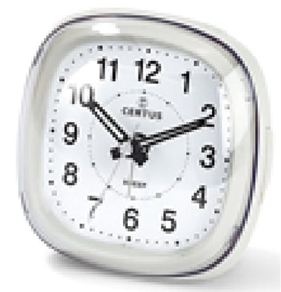 Certus-model 061010-wekker-alarm-verlichting-snooze functie-stille secondewijzer-inclusief AA batterij