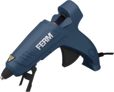 FERM - GGM1005 - Lijmpistool - 70 W - 11mm - Opwarm tijd: - 3 tot 5 minuten - Lijm vloeisnelheid: - 8 tot 12 gram per minuut - Heet lijmpistool - Met - 2 lijm sticks - Hobby lijmpistool