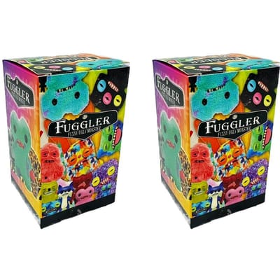 Originele Fuggler Blind Box Figuur Lelijk Monster Tand Wijd Ogen Vreemdeling Geïrriteerde Buitenaards Wezen Schreeuw V3 Grijns Grijns Verzamelaar Model Speelgoed