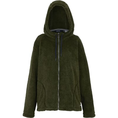 Orielle fluffy isolerend fleece vest met capuchon voor dames