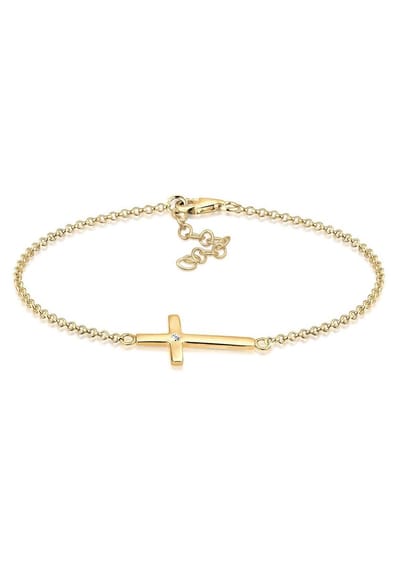 Elli - Armband - Dames Kruis met Kristallen in 925 Sterling Zilver - Dames