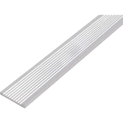 Alberts Plat Profiel - Aluminium Zilver - 40x3mm 1m