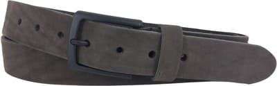 Leren Heren/Dames Riem | 3,5cm breed | Riemmaat: 95cm (totale lengte: 110cm) | 100% echt leer | Kleur: bruin | Nikkelvrije gesp