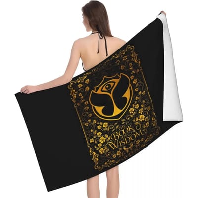 Tomorrowland Logo Bad Strandhanddoek Microvezel Zwembadhanddoeken W95*H135(CM)