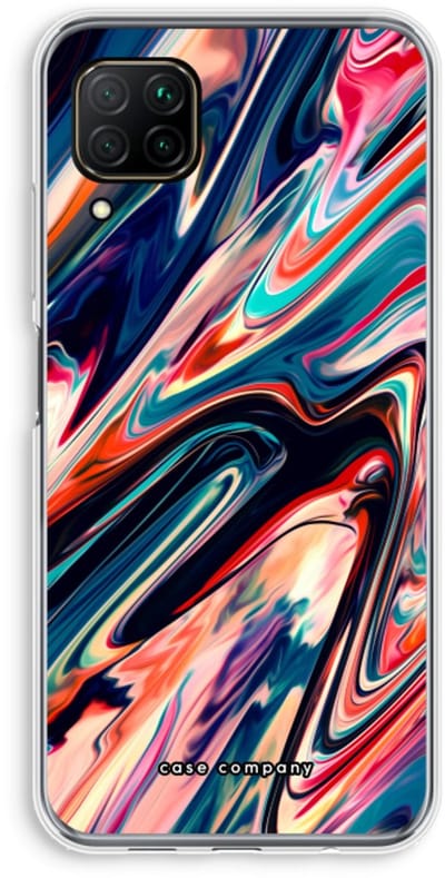 Case Company® - Hoesje geschikt voor Huawei P40 Lite hoesje - Quantum Being - Soft Cover Telefoonhoesje - Bescherming aan alle Kanten en Schermrand