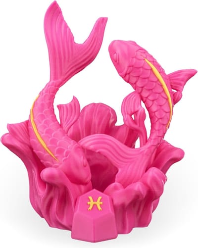 Zodiac sign Pisces vissen beeldje
