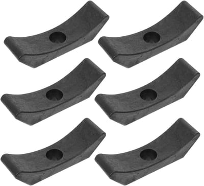 Set van 6 Dumbbell Standaard Platen voor Opberging van Dumbbells - Ideaal voor Thuis Training en Fitness Accessoires - Duurzaam en Ruimtebesparend
