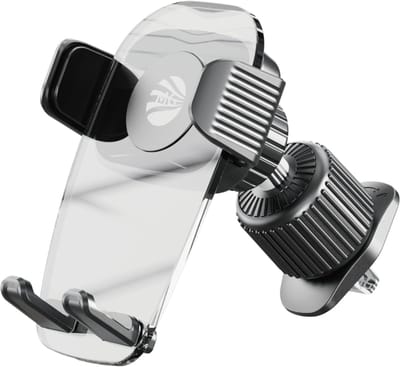 MG Telefoonhouder Auto Ventilatie - GSM Houder - Auto Accessories - Verstelbaar - Universeel - Carbon - Telefoonhouders Auto - Zwart