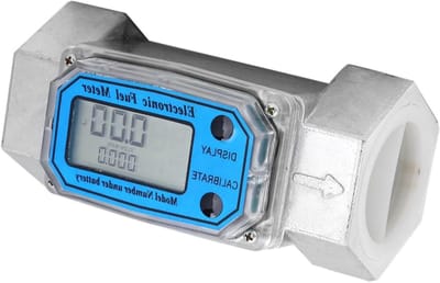 Digitale Turbine Flow Meter voor Water en Brandstoffen - Mini 1.5 Inch NPT, 15-120L, Geschikt voor Diesel, Kerosine en Benzine