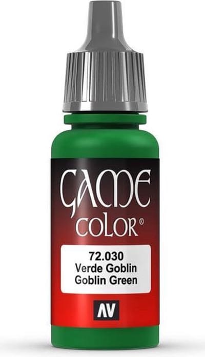 Vallejo Hobbyverf Acrylverf - 72030 Game Color - Goblin Green - Acryl - Verf flesje - 18 ml