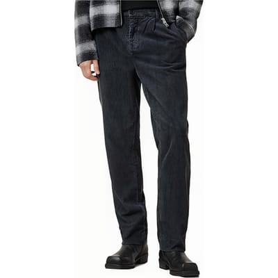 AllSaints Elm Trouser Faded Black Maat: W28 | Tailored Broeken Outlet | Heren | Zwart
