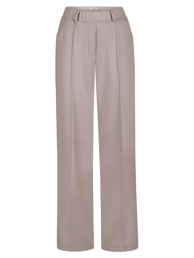 Jersey broek Van KjBrand beige