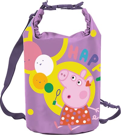 Waterdichte Tas Peppa Pig - Sport tas - Gymtas - Zwem tas - 18 x 35 CM - Peppa Big