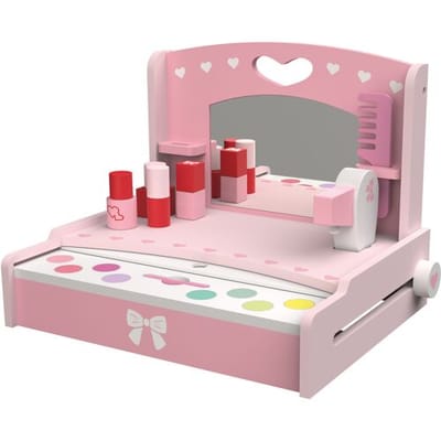 LUPILU Houten speelgoedset (Make-up tafel)