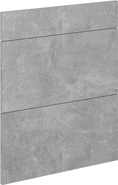Vicco R-Line Keukenfront – 59.6 x 70.4 cm meubelfront voor de onderkast met lades Beton